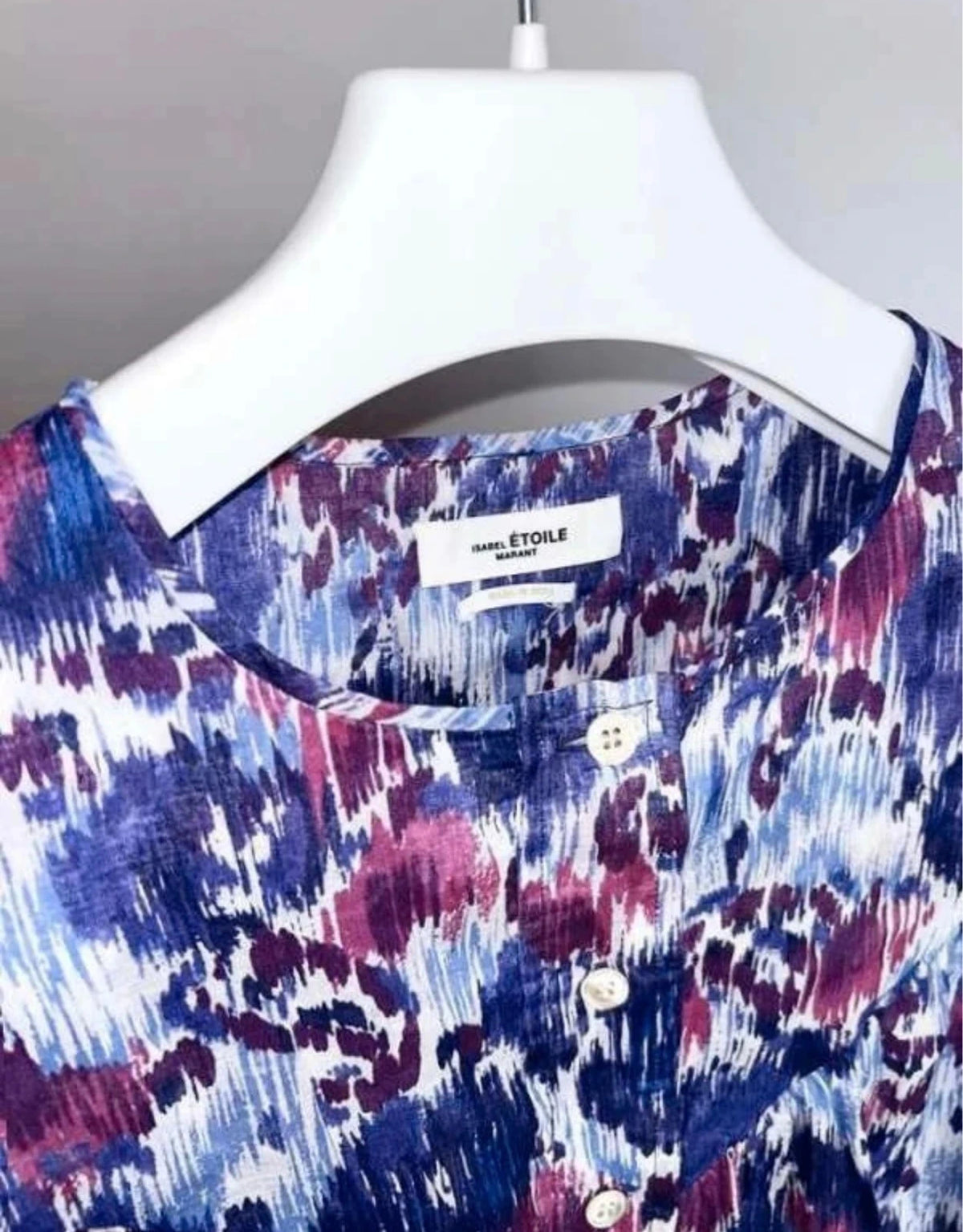 Isabel Marant Étoile Miranda top cotton blouse - view 4