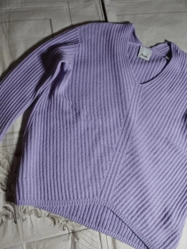 Allude lilac cashmere sweater jumper - view 2