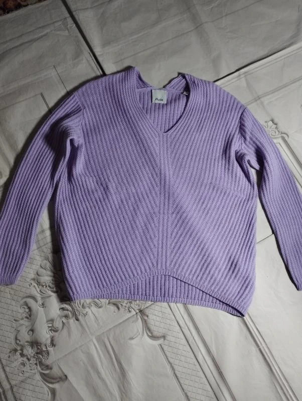 Allude lilac cashmere sweater jumper