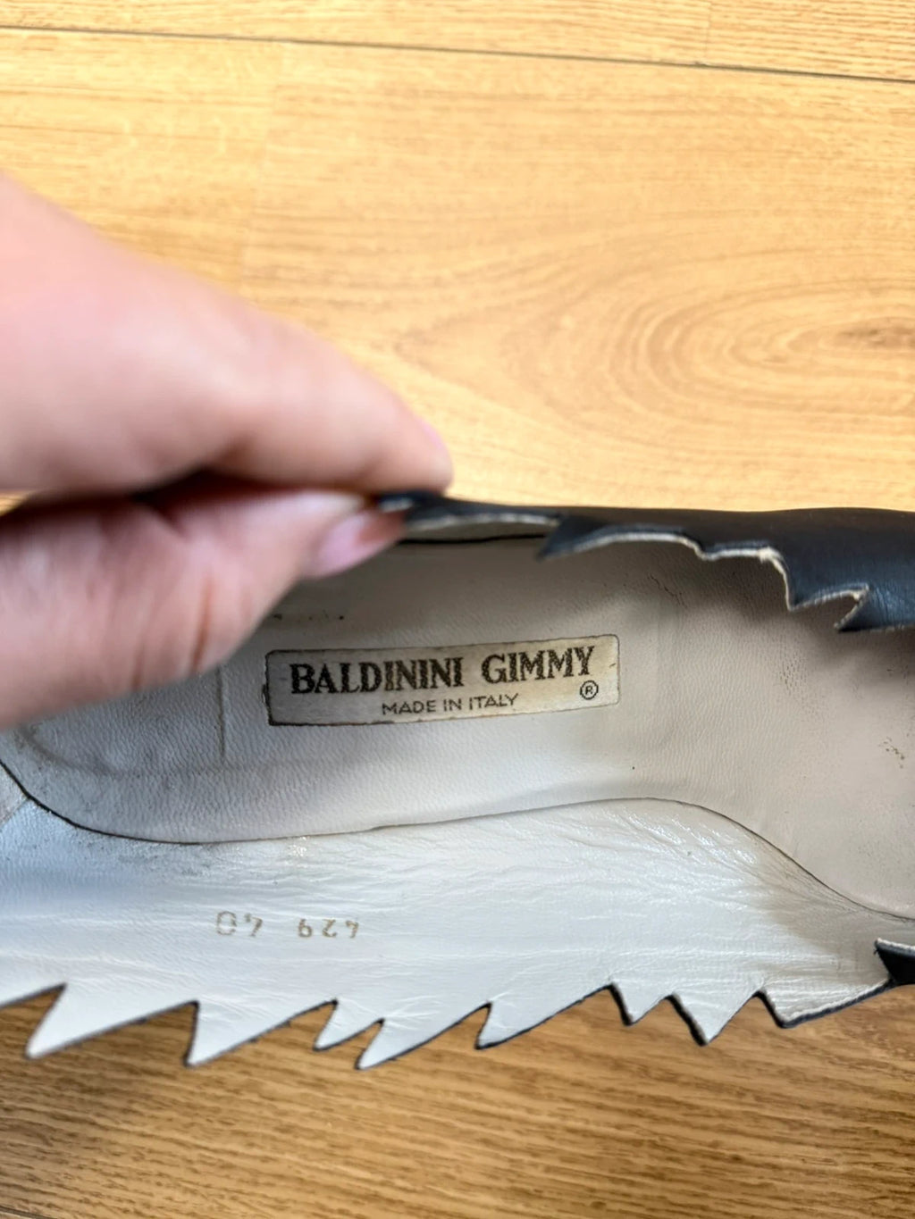 Baldinini Gimmy black leather shoes - view 6