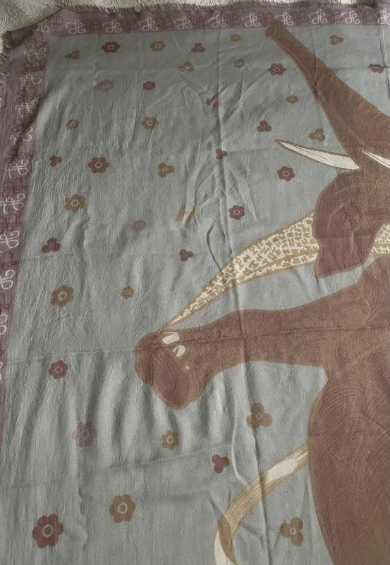 Hemisphere cashmere silk modal blend scarf shawl - view 4