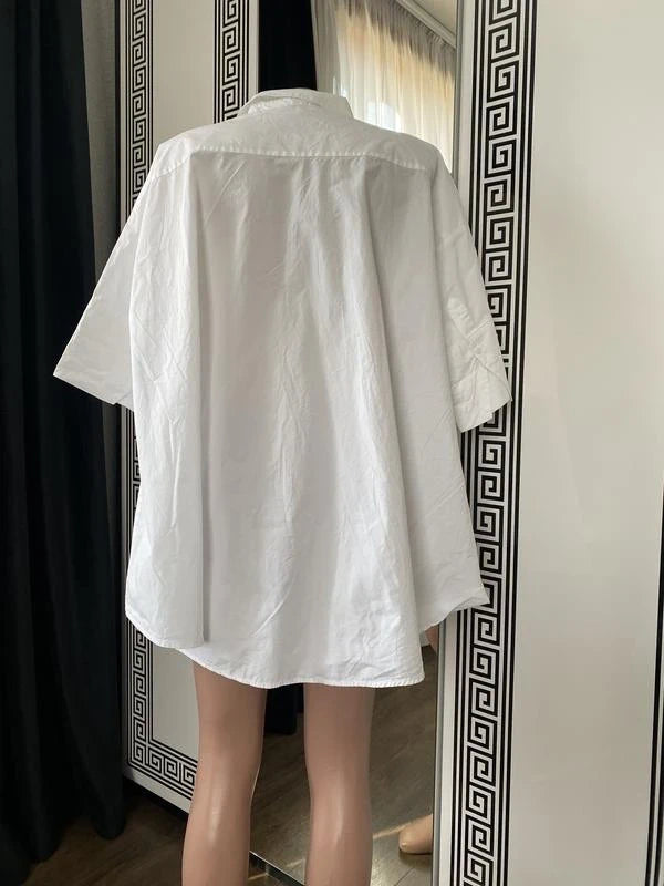 Gerard Darel white cotton oversize shirt - view 3