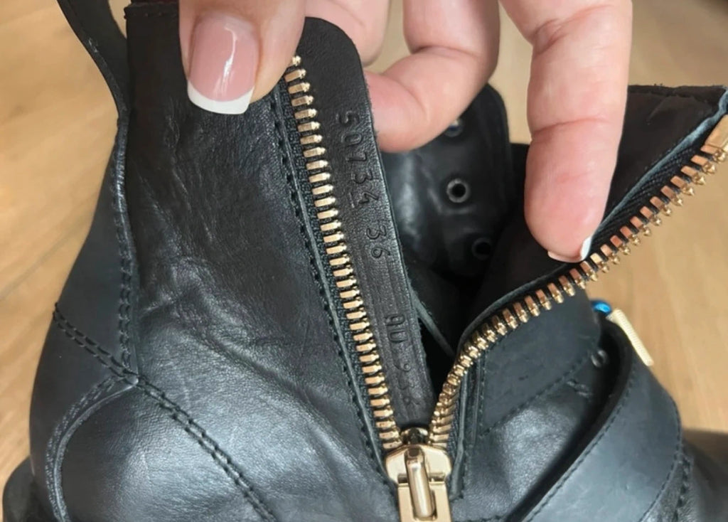 Zadig & Voltaire black leather ankle boots - view 7