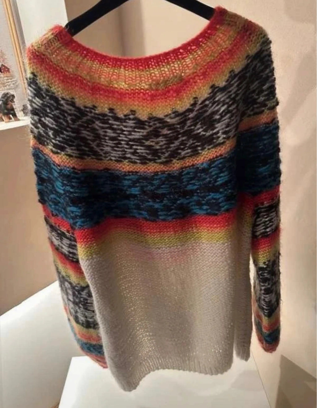 Mes Demoiselles goyave mohair sweater - view 3