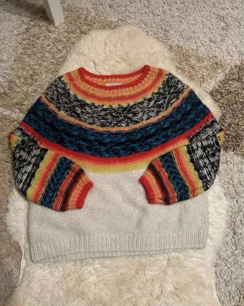 Mes Demoiselles goyave mohair sweater - view 2