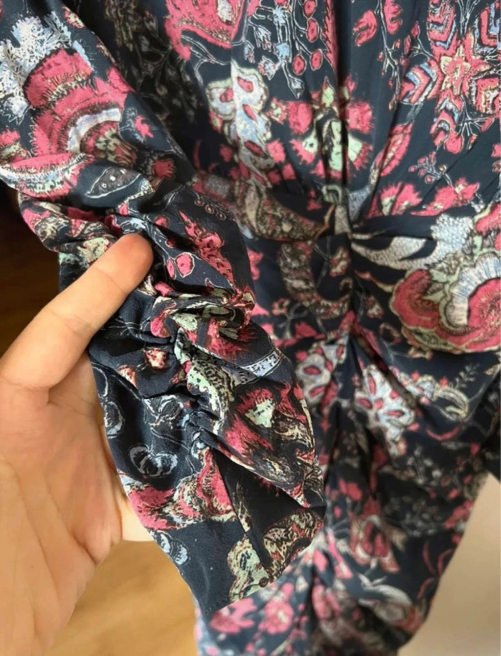Isabel Marant Celina silk dress - view 10