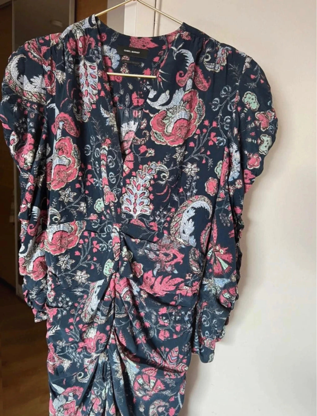 Isabel Marant Celina silk dress - view 3