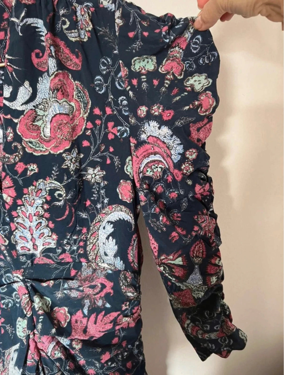 Isabel Marant Celina silk dress - view 6