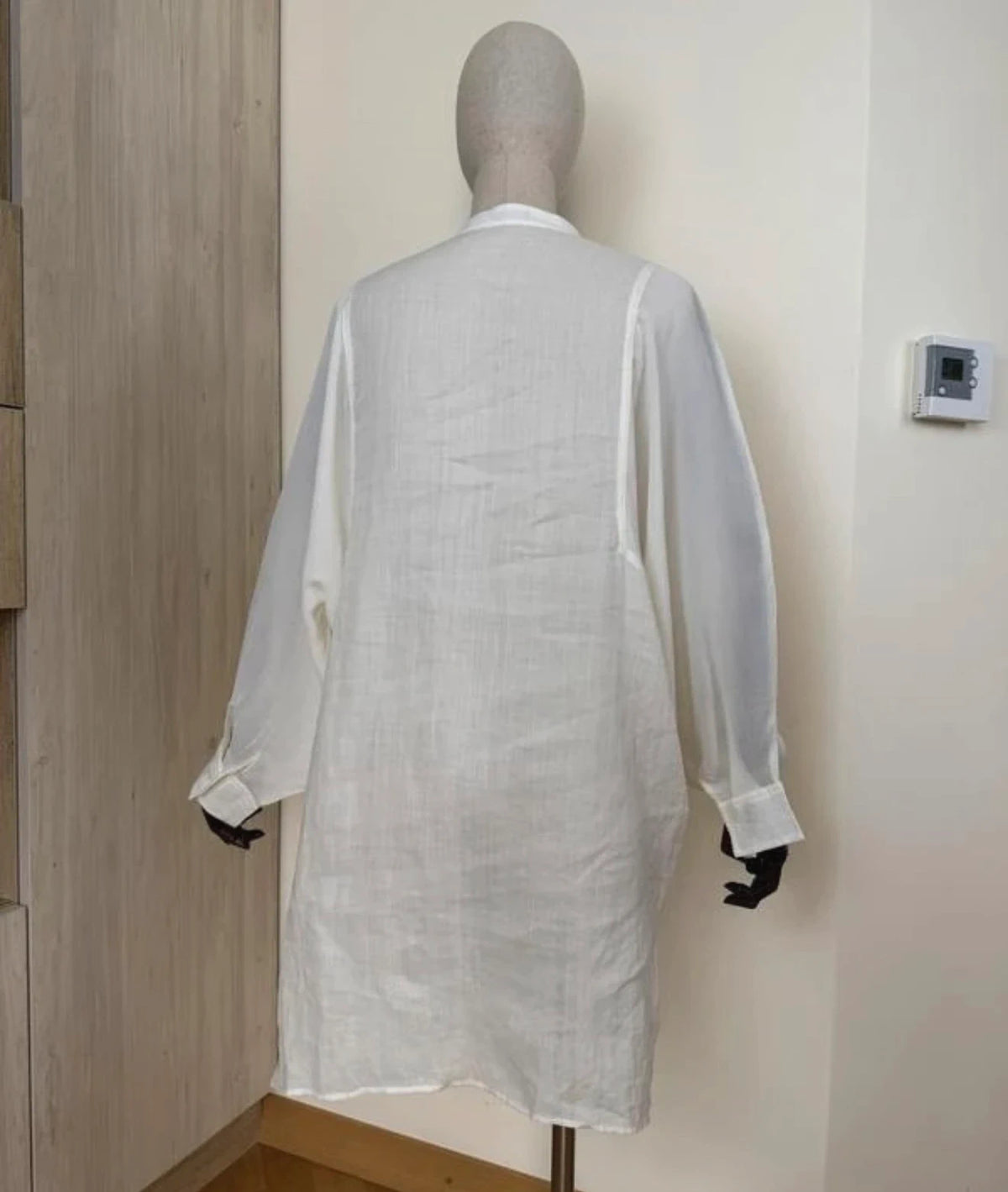 Joseph lincon ramie voile white ramie silk blouse shirt - view 4
