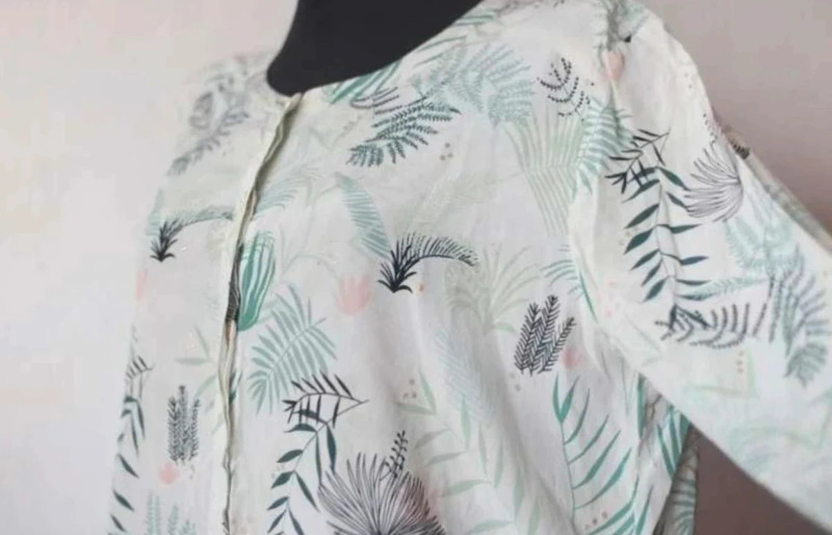 Des Petits Hauts hakoum silk shirt blouse - view 4