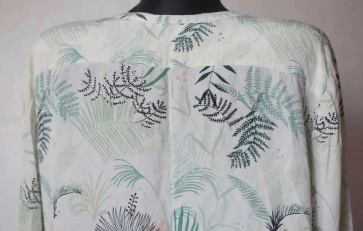 Des Petits Hauts hakoum silk shirt blouse - view 3