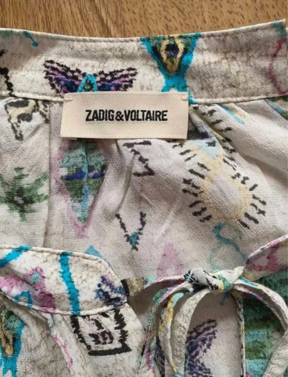 Zadig & Voltaire Tito Kilim silk blouse - view 2