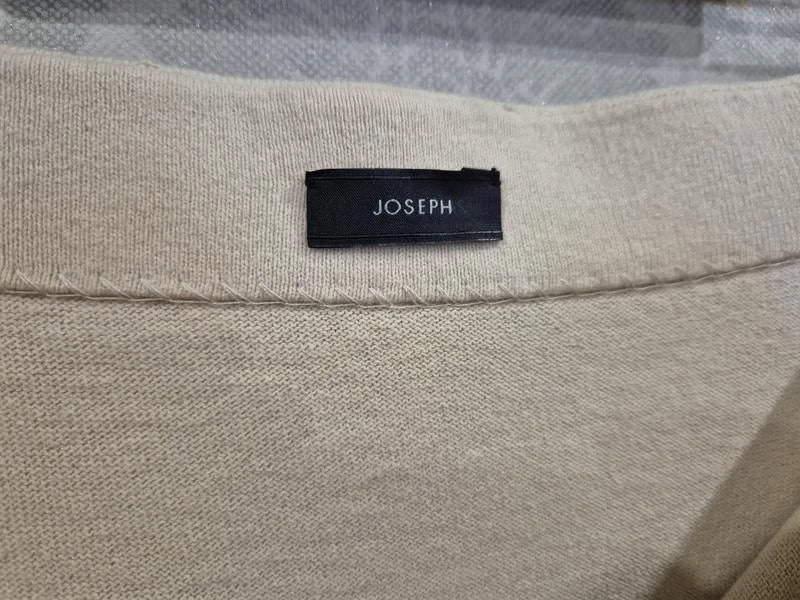 Joseph beige cotton silk long skirt - view 4
