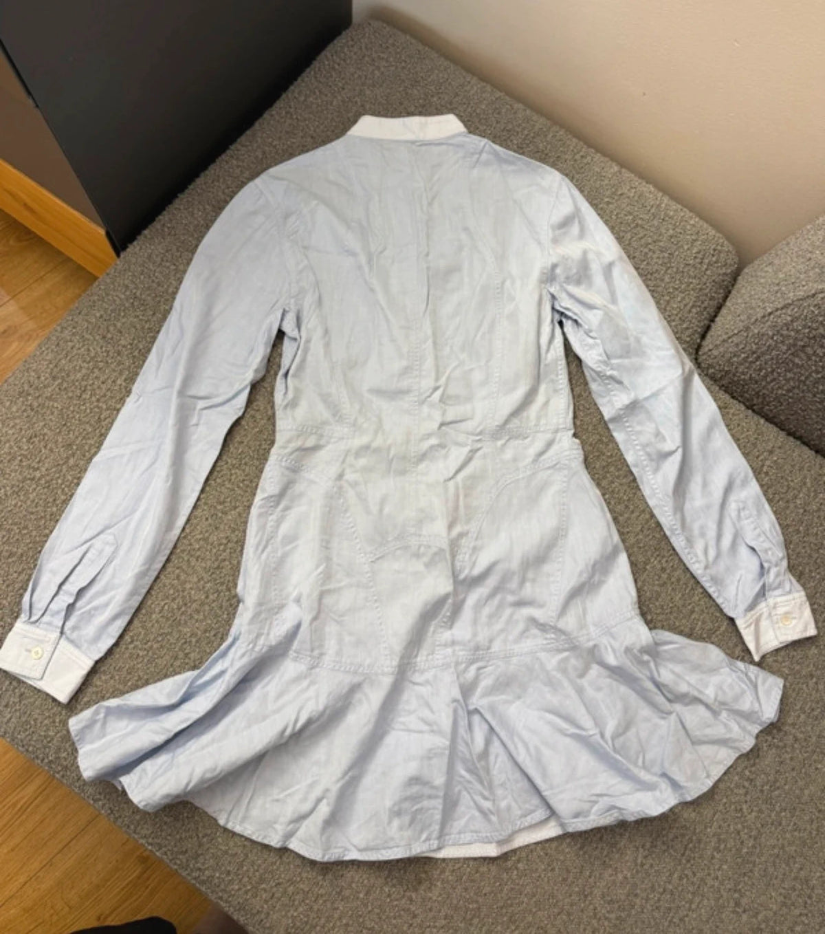 Stella McCartney blue cotton dress - view 9