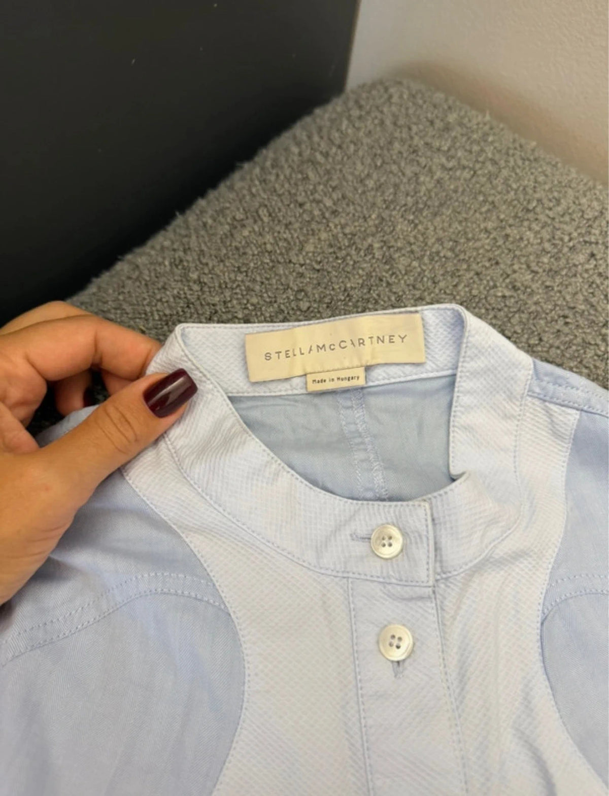 Stella McCartney blue cotton dress - view 2