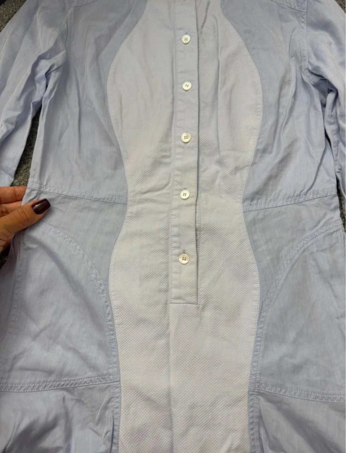 Stella McCartney blue cotton dress - view 4
