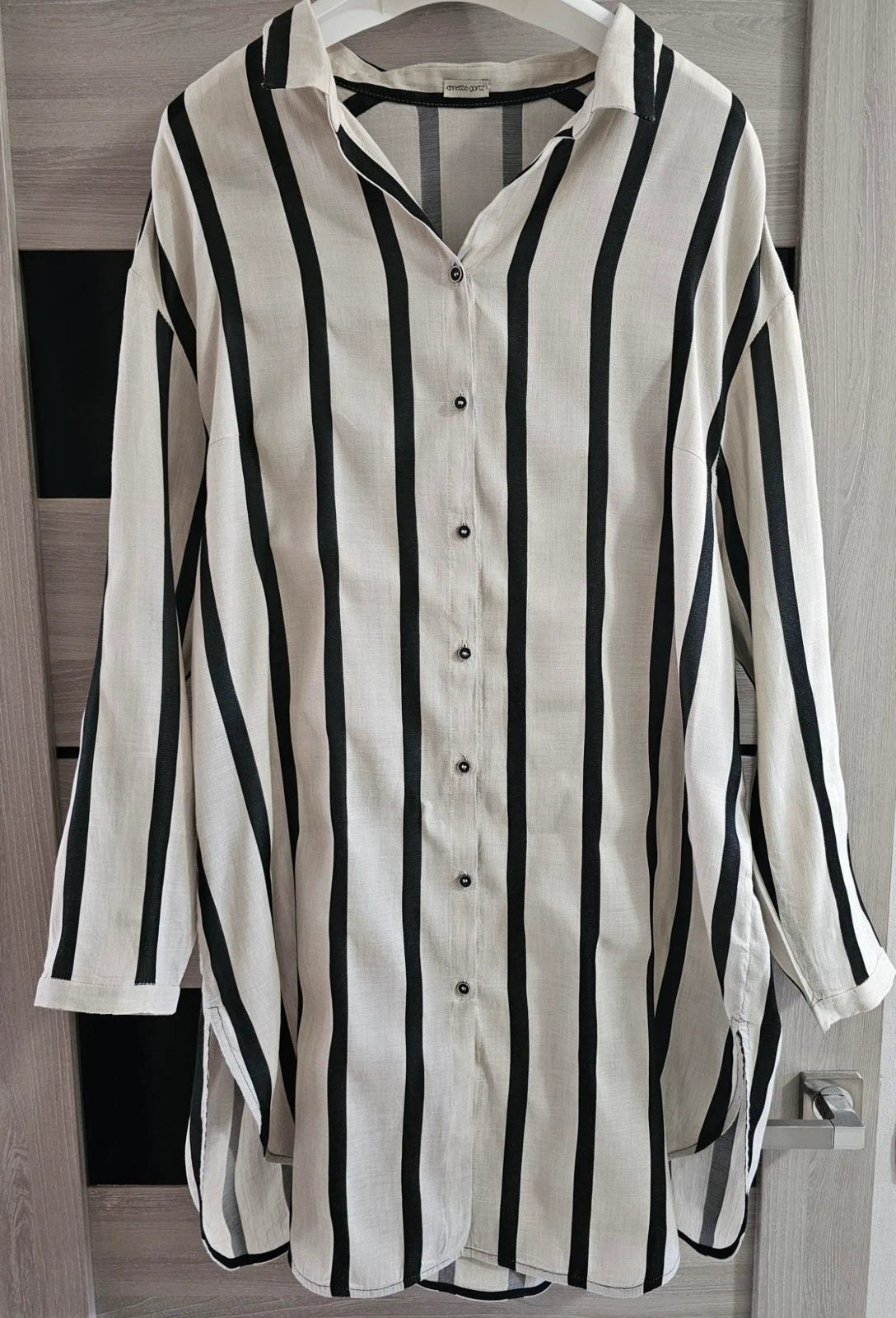Annette Görtz linen striped long shirt