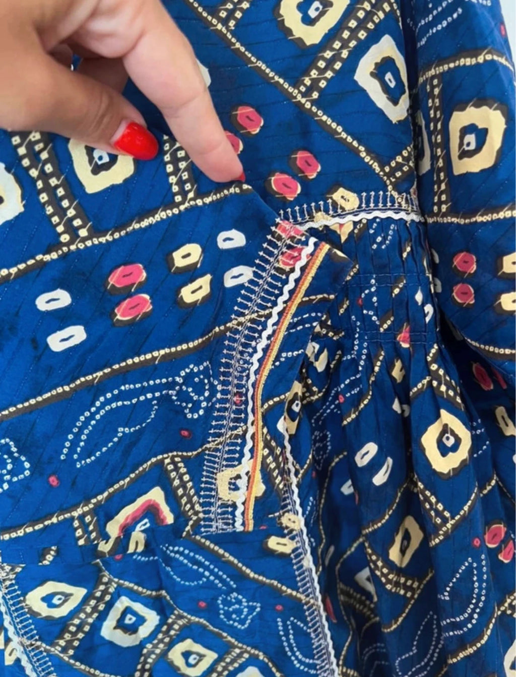 Isabel Marant multicolour silk embroidered dress - view 5