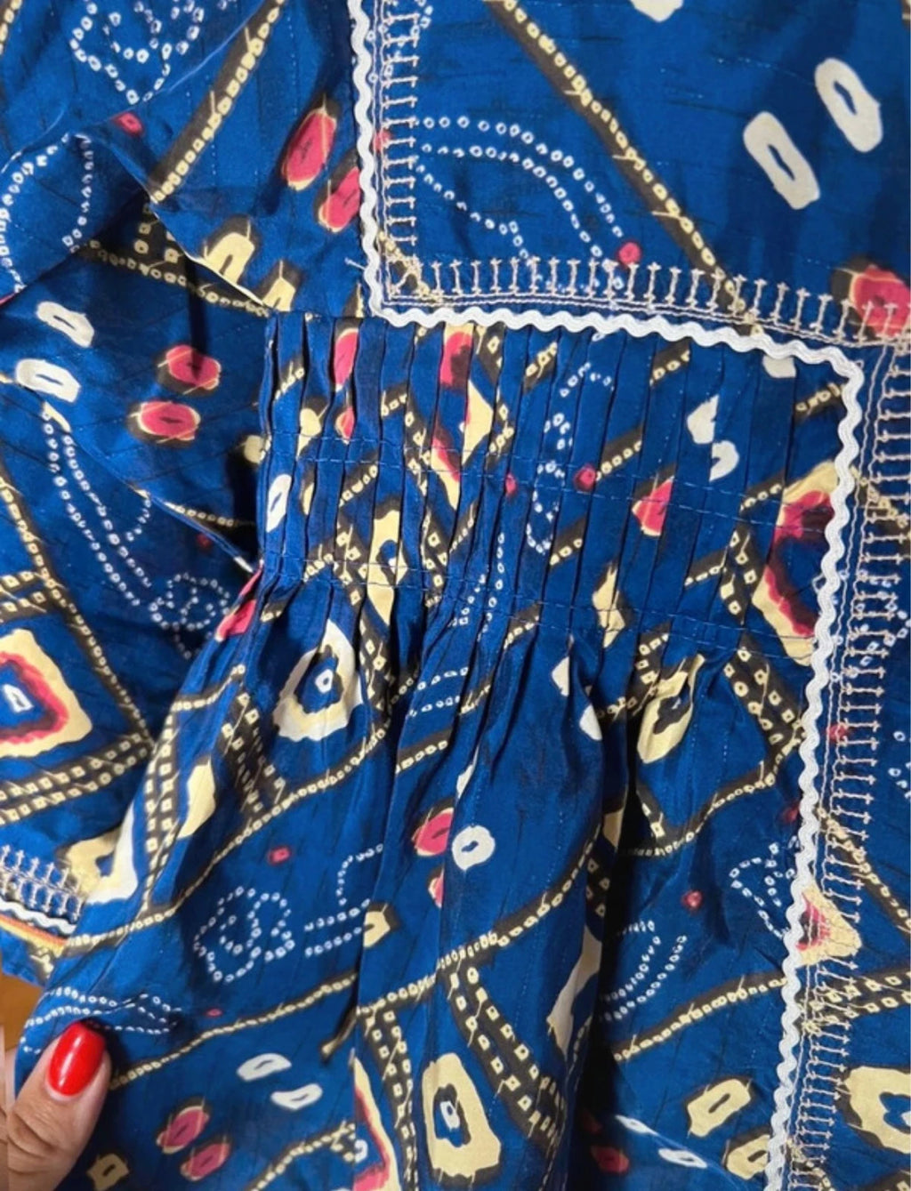 Isabel Marant multicolour silk embroidered dress - view 4