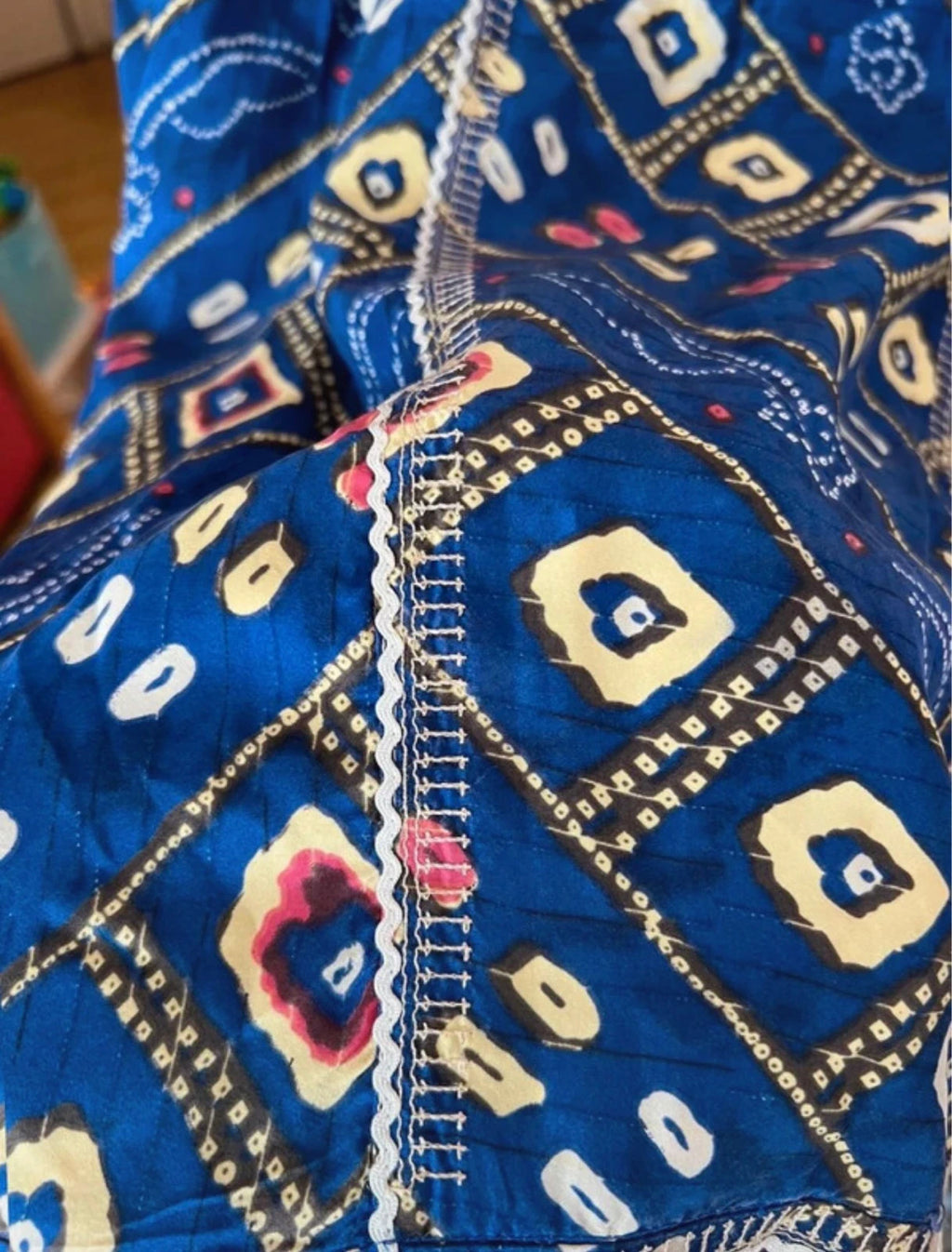 Isabel Marant multicolour silk embroidered dress - view 6