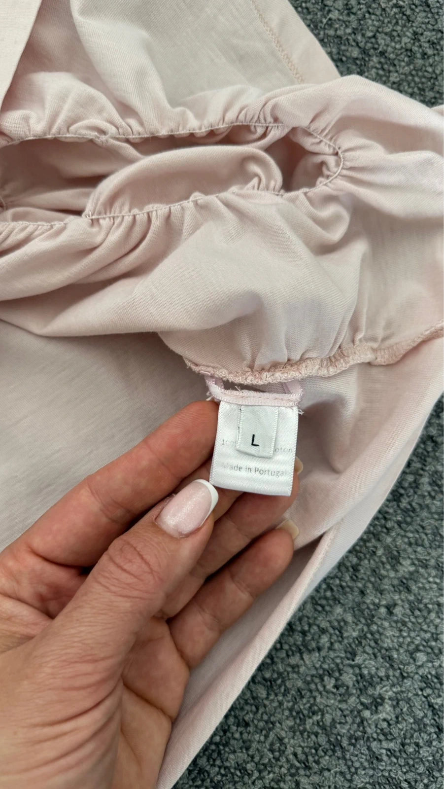Simone Rocha pink ruched flower t-shirt - view 7