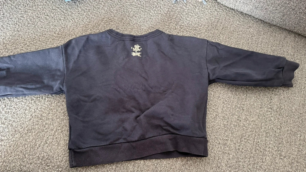 Petit Bateau navy cotton jumper - view 8