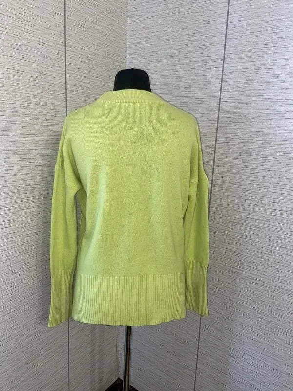 Roberto Collina light green wool cashmere blend cardigan - view 4