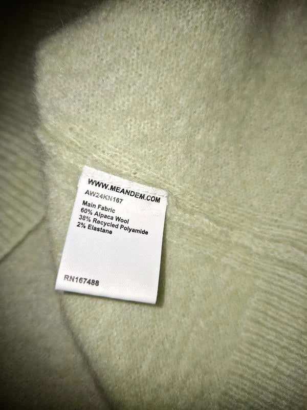 ME+EM light green alpaca sleeveless vest - view 3