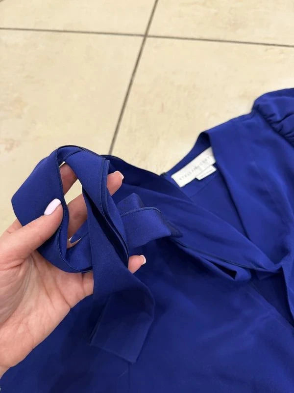 Stella McCartney blue silk jumpsuit - view 3