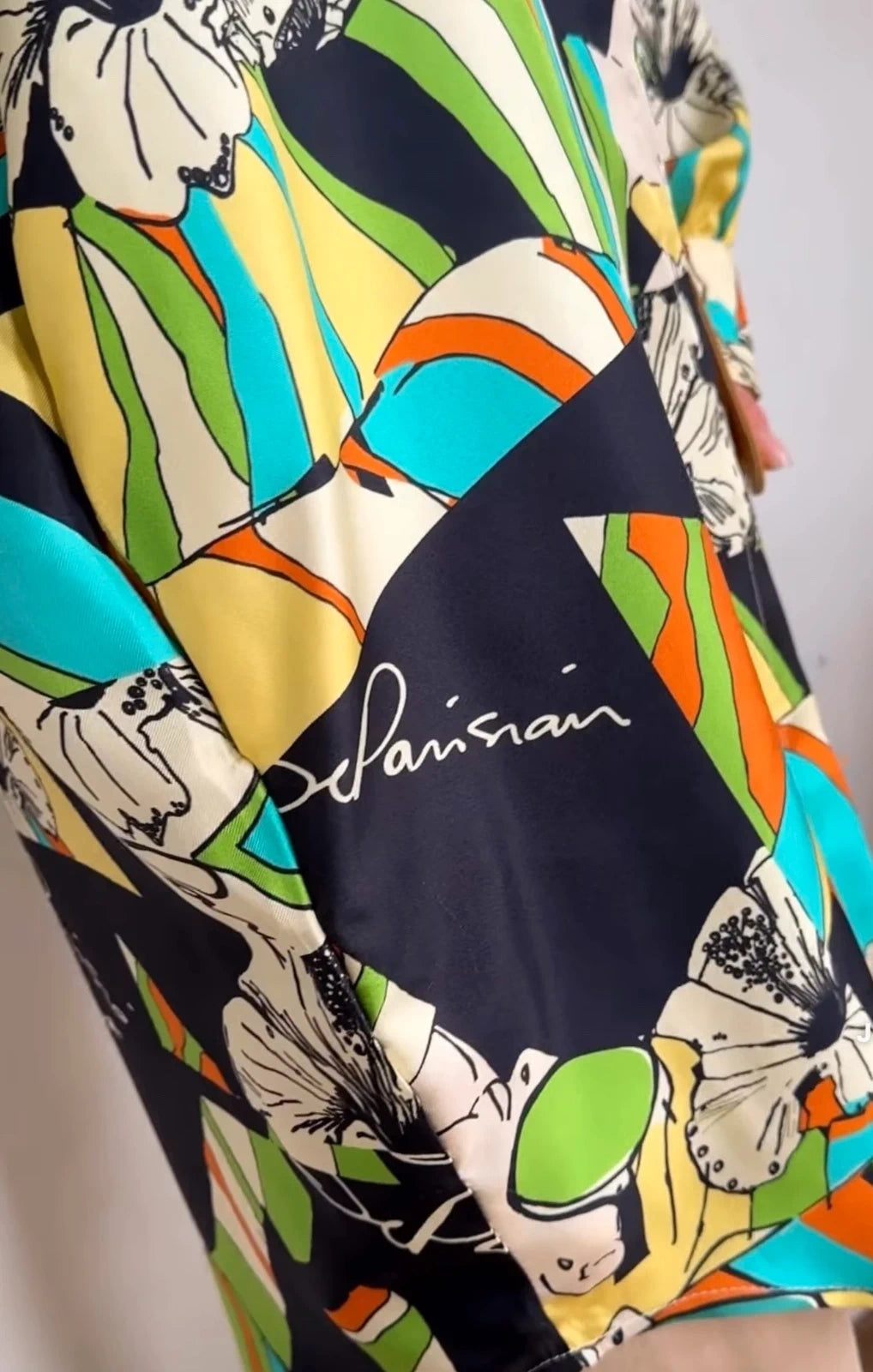 Be Parisian Bliss silk long shirt - view 3