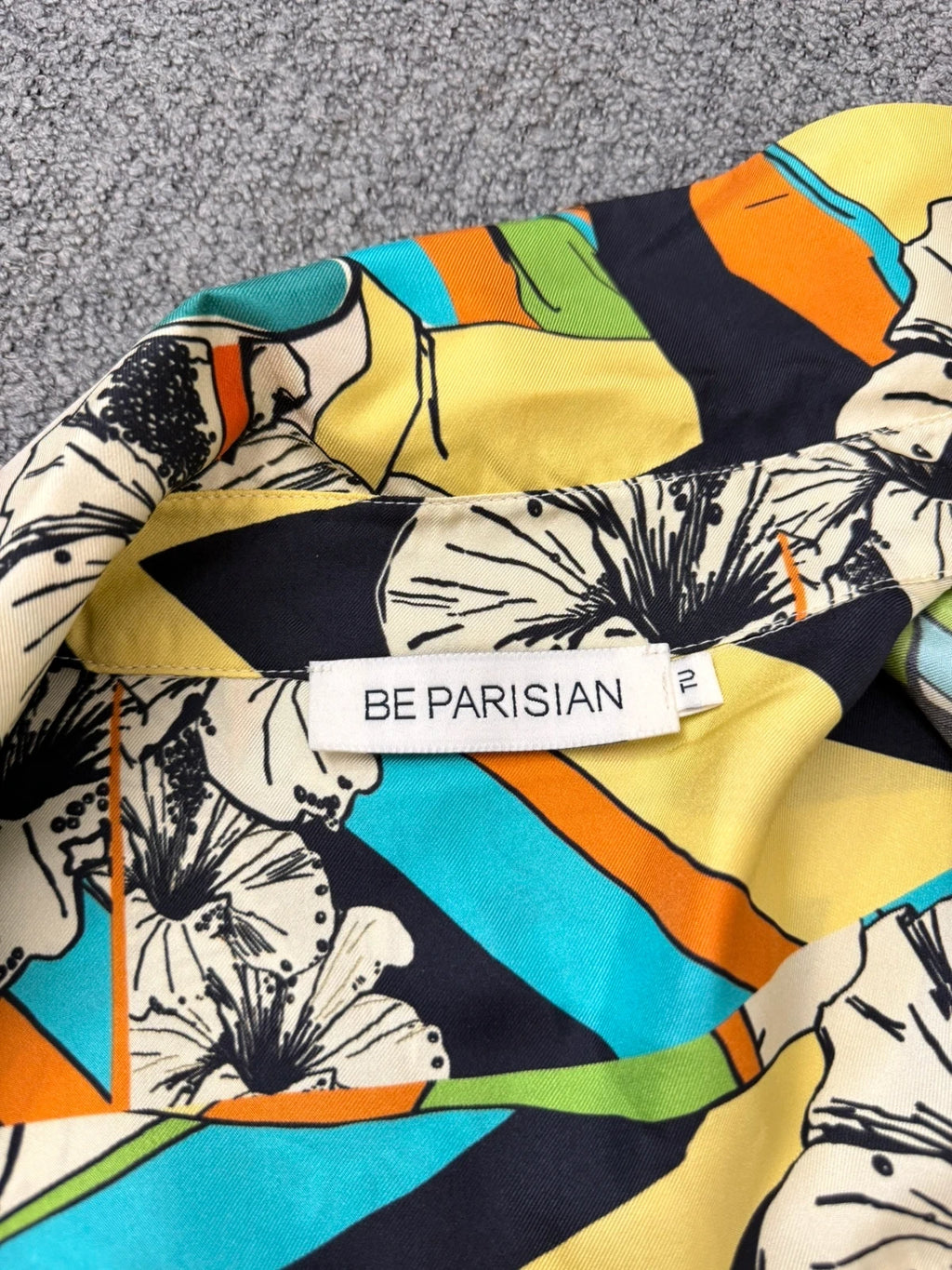 Be Parisian Bliss silk long shirt - view 8