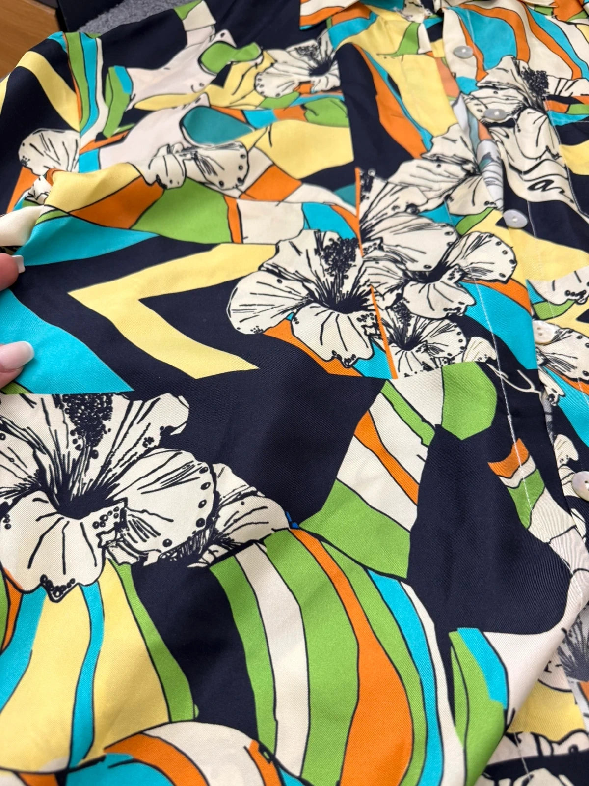 Be Parisian Bliss silk long shirt - view 5