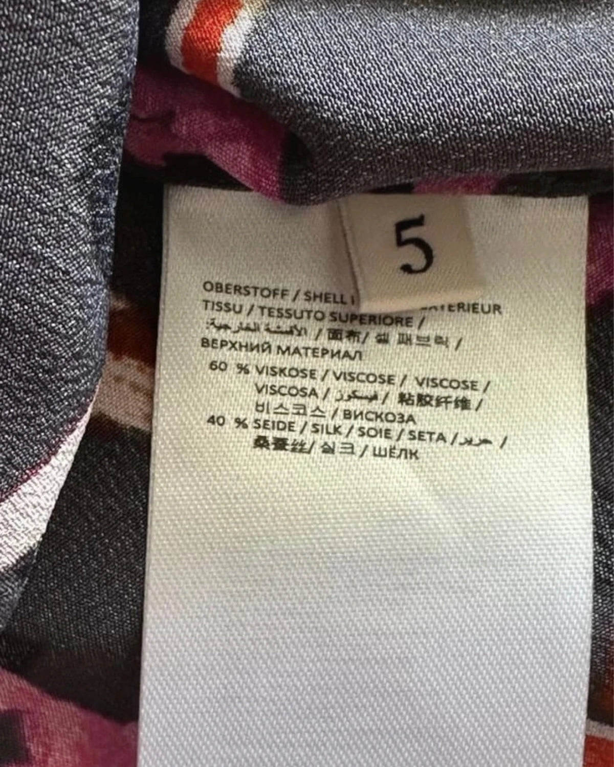 Dorothee Schumacher multicolour viscose silk shirt size XL - view 4