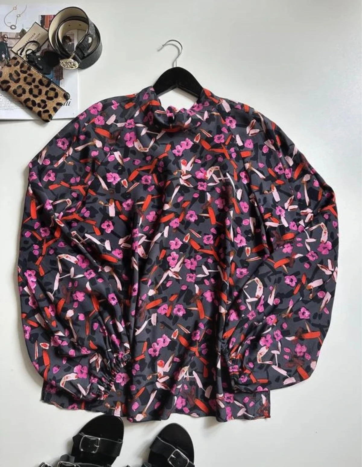 Dorothee Schumacher multicolour viscose silk shirt size XL