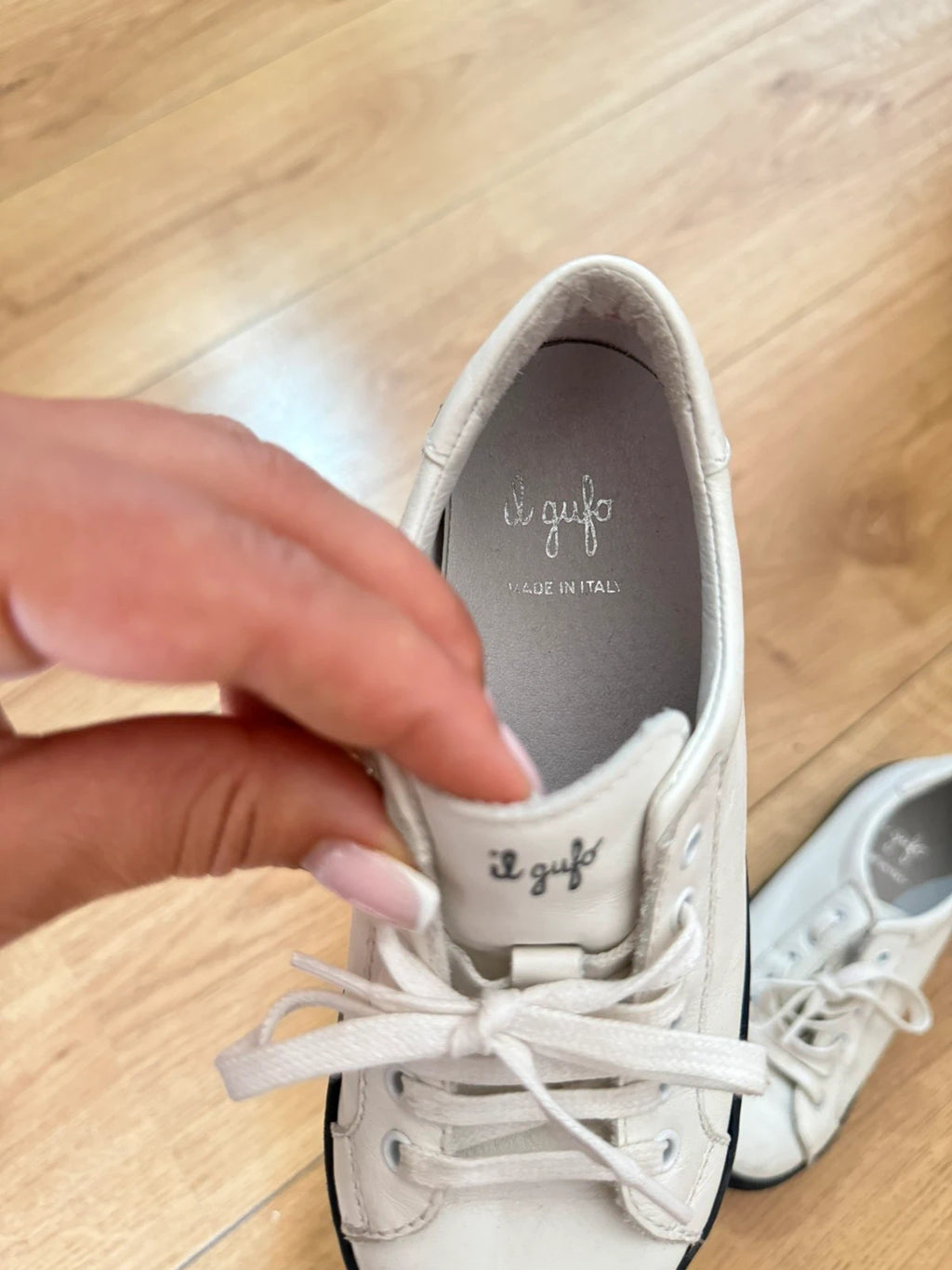 Il Gufo white leather sneakers - view 7