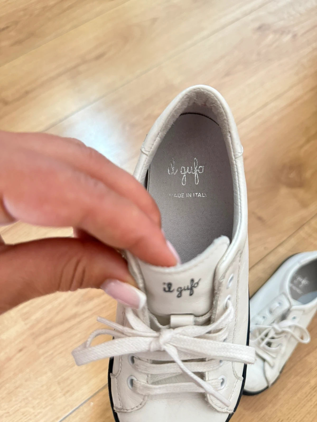 Il Gufo white leather sneakers - view 7