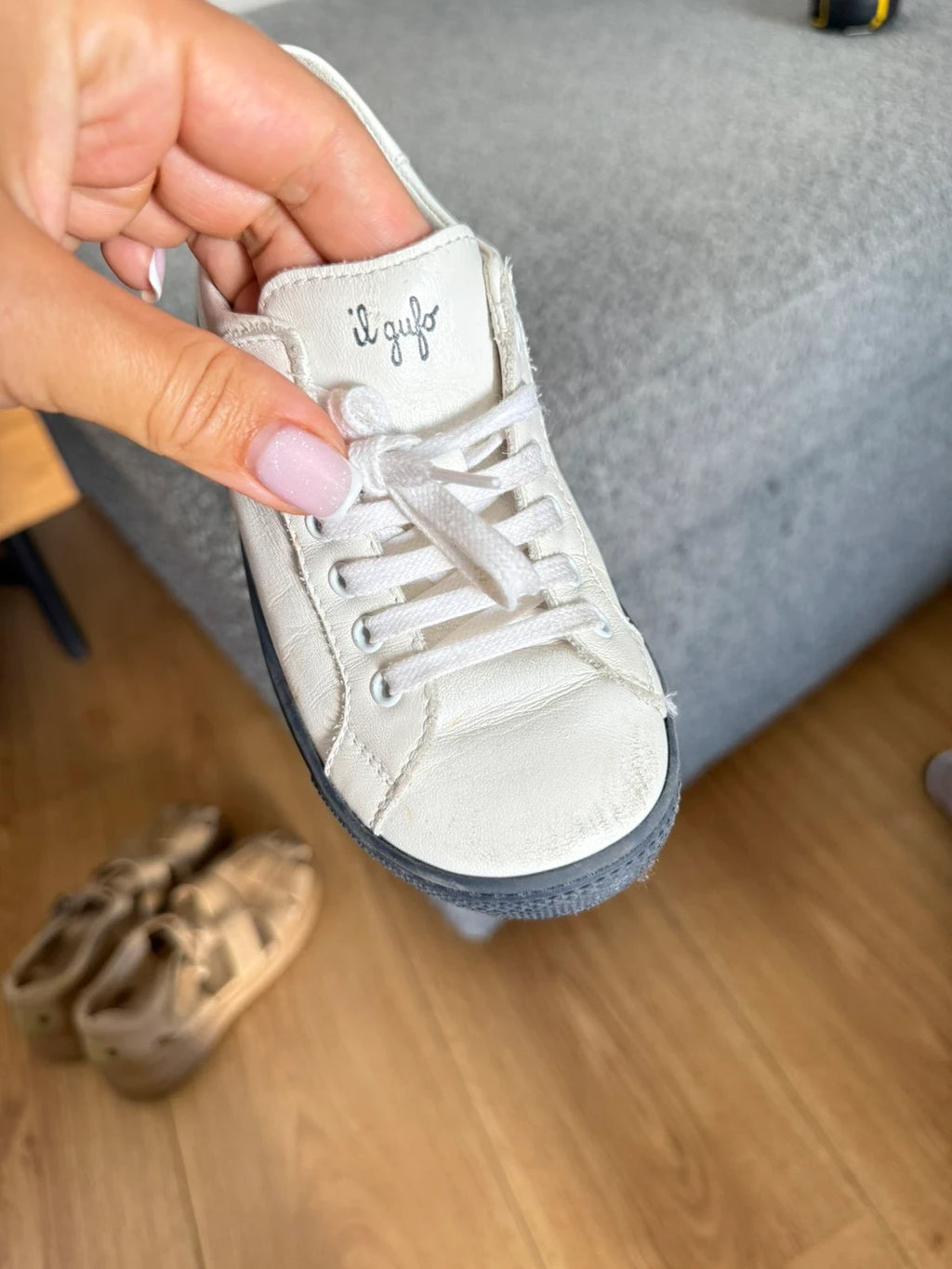 Il Gufo white leather sneakers - view 8