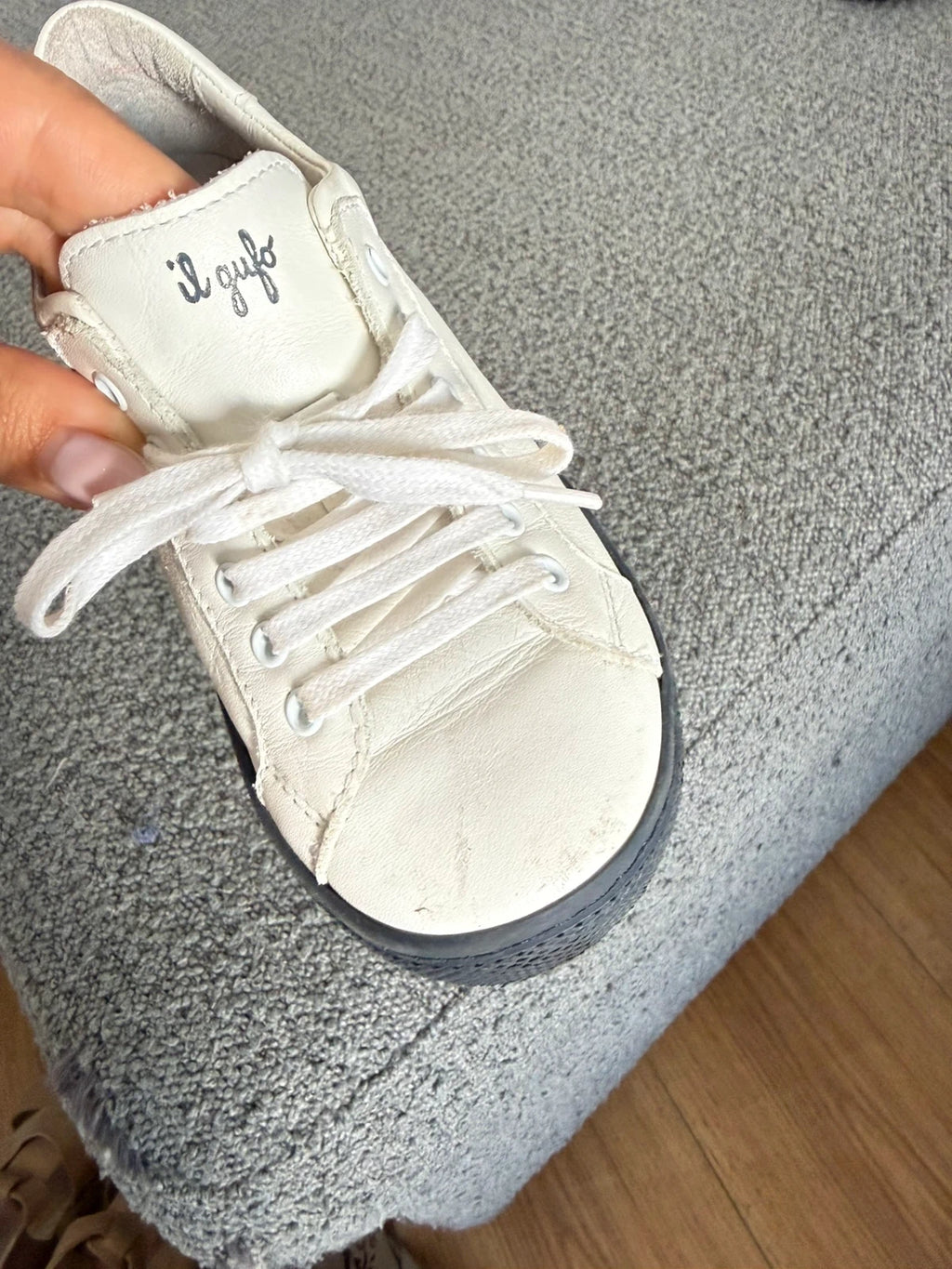 Il Gufo white leather sneakers - view 5