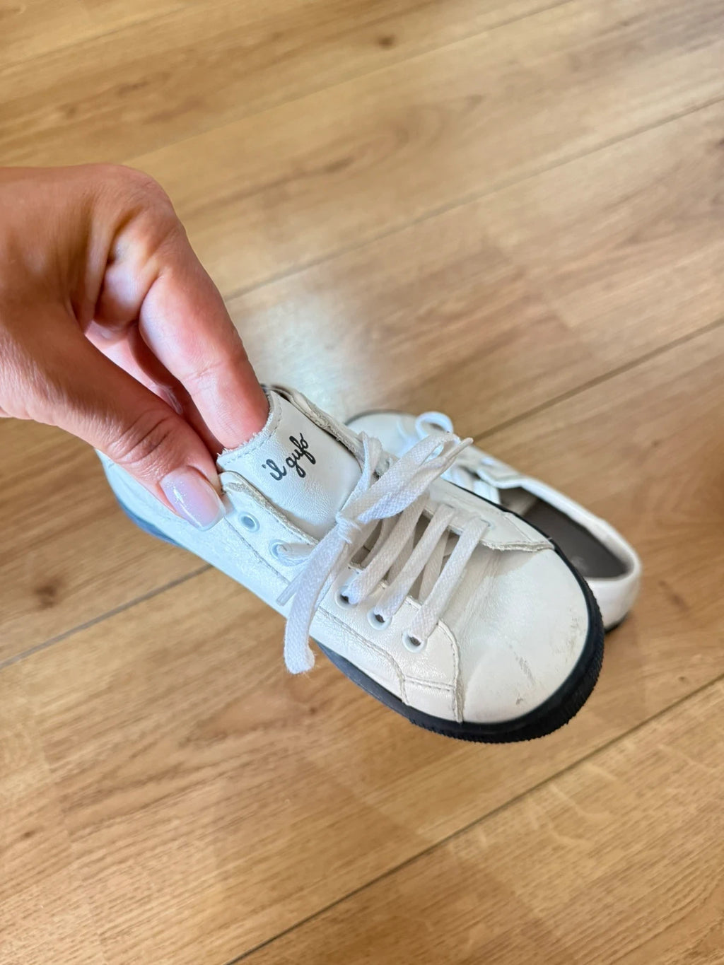 Il Gufo white leather sneakers - view 3