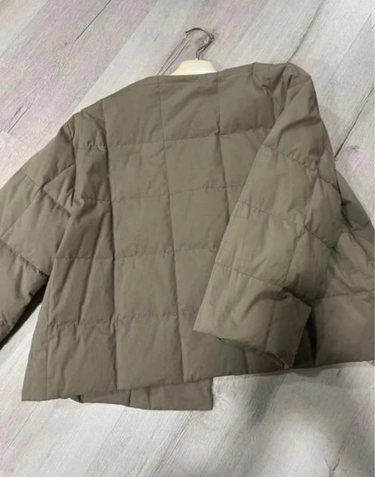 Fabiana Filippi khaki light padded jacket