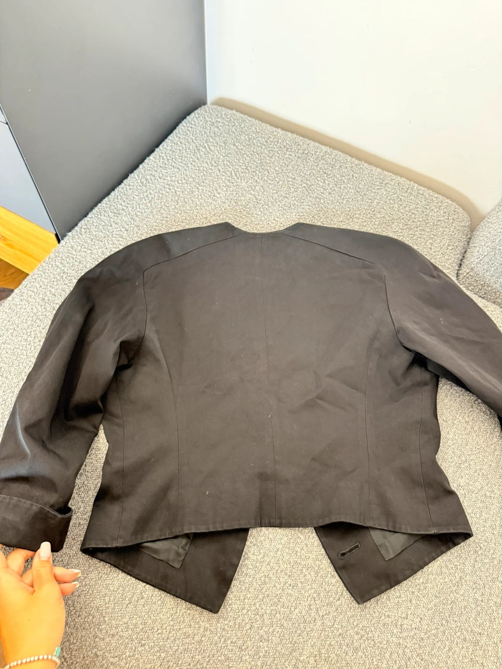 Yves Saint Laurent variation black vintage jacket - view 7