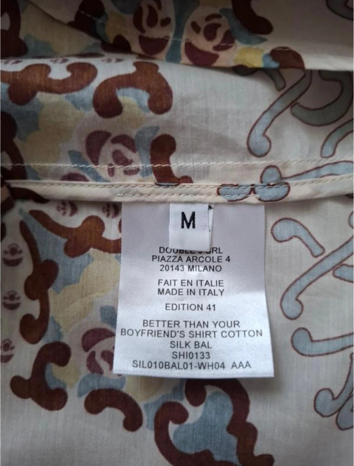 La DoubleJ better than your boyfriend's shirt cotton silk bal - view 5