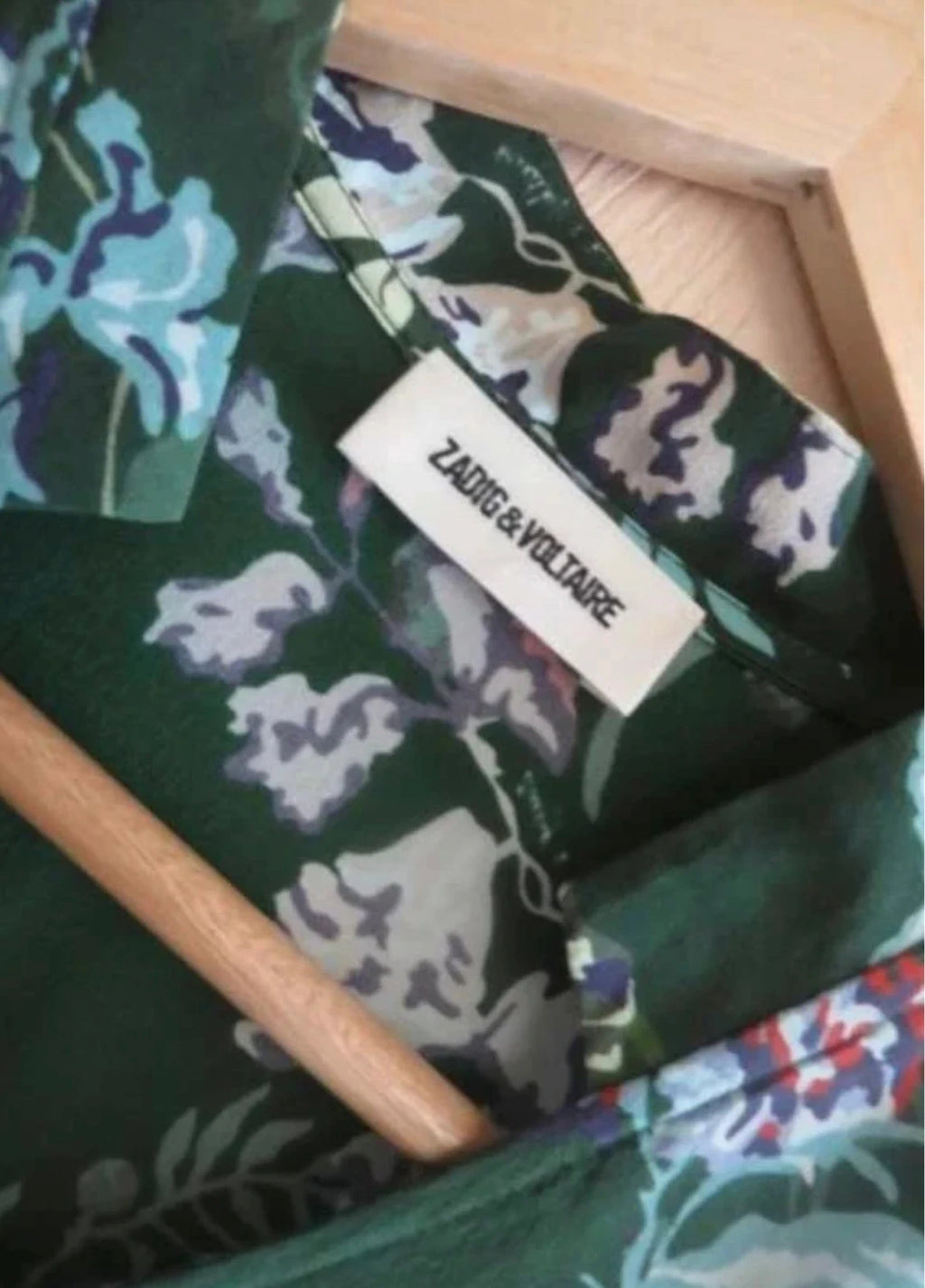 Zadig & Voltaire green silk dress - view 4