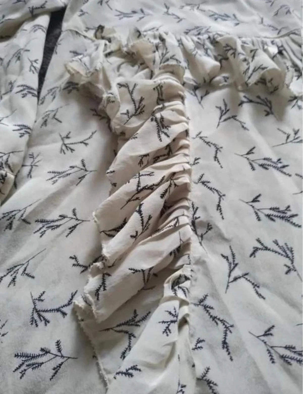 Mes Demoiselles Frimeuse silk dress - view 2