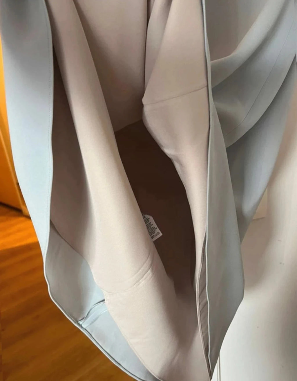 Theory new grey blue midi skirt - view 6