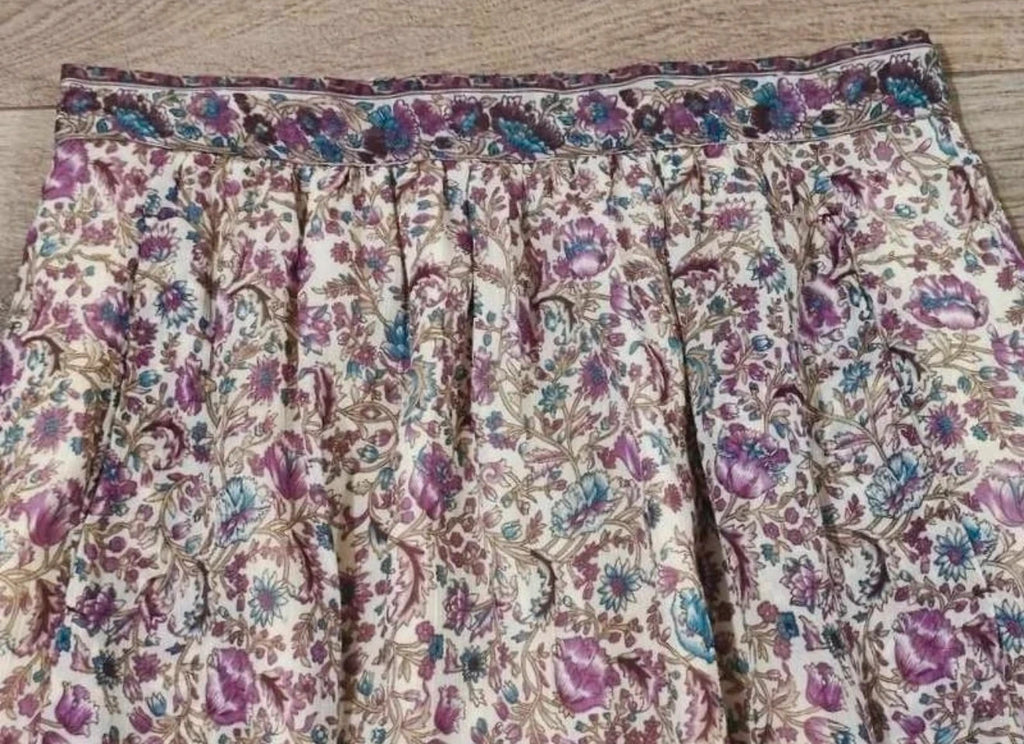 Zadig & Voltaire joslin print midi skirt decorated with beads - view 3