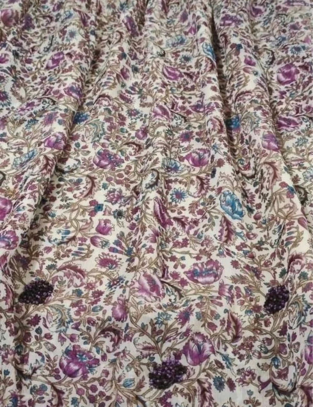 Zadig & Voltaire joslin print midi skirt decorated with beads - view 5
