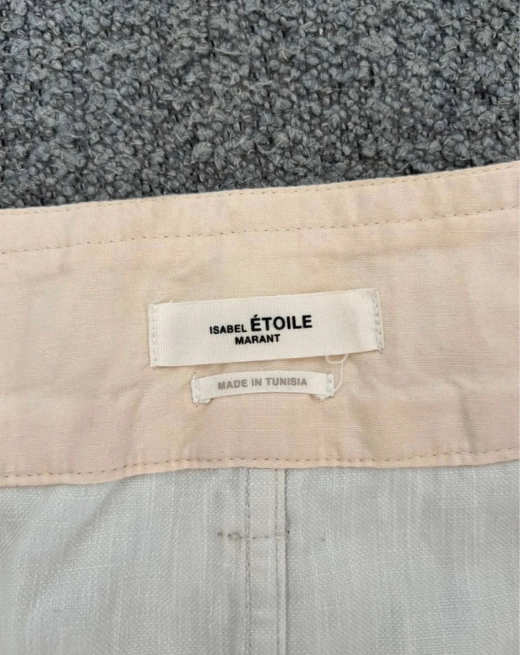 Isabel Marant Étoile cotton high waist shorts in pastel colours - view 5