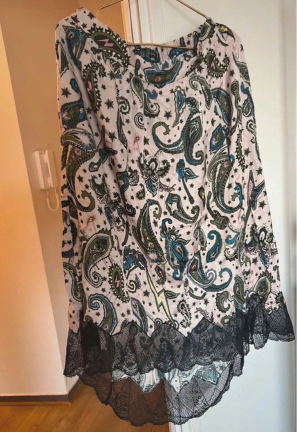 Zadig & Voltaire joslin paisley viscose skirt