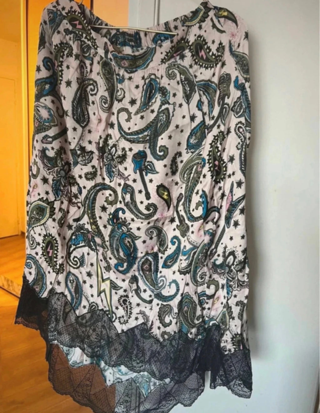 Zadig & Voltaire joslin paisley viscose skirt - view 2
